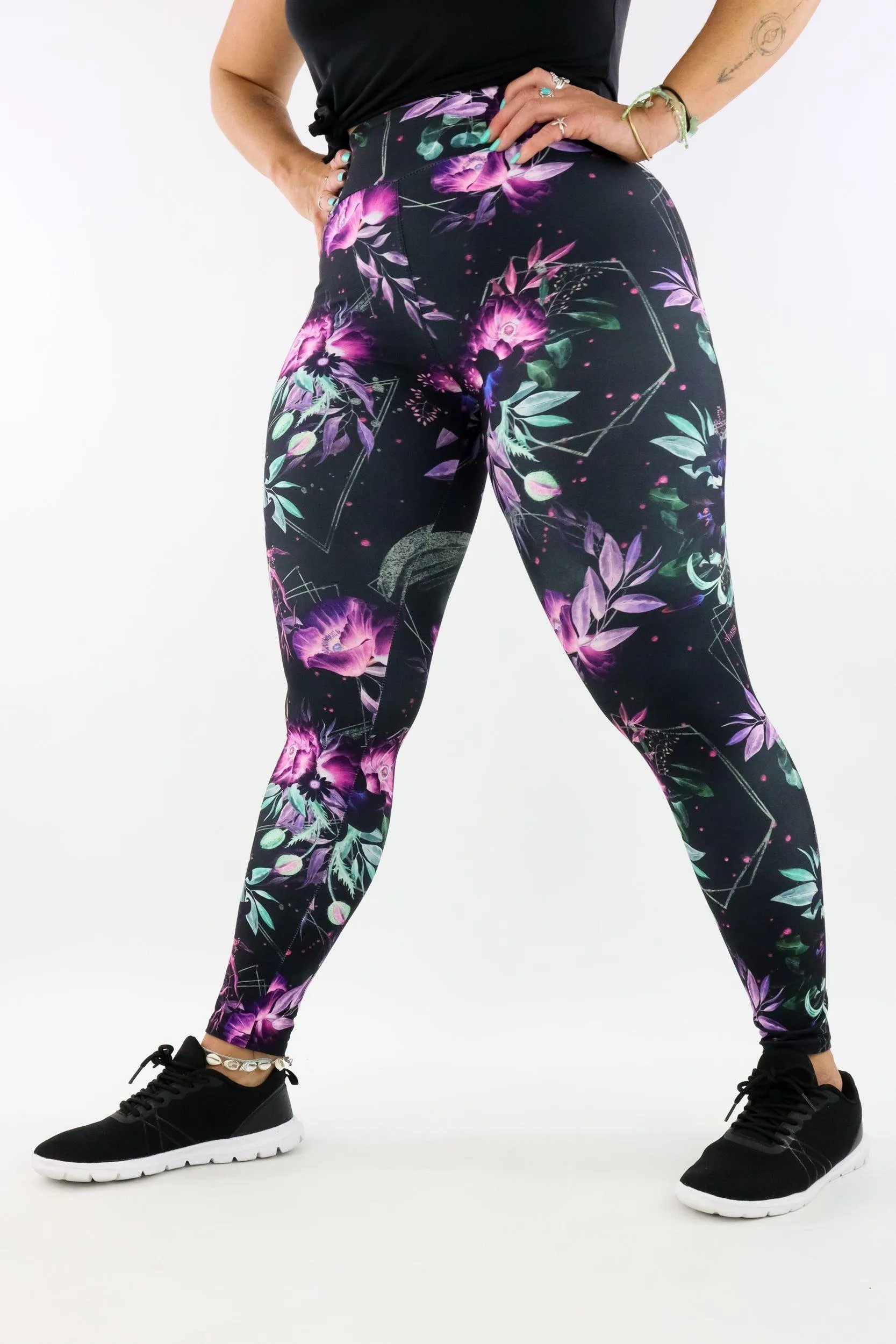 Evanescent Flower - Casual - Full Leggings
