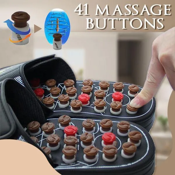 Feet Massage Slippers Foot Reflexology Acupuncture Therapy Massager Walk Stone Shoes Acupuncture Cobblestone Massageador Sandal