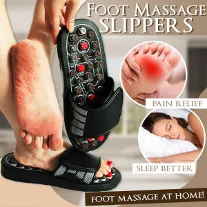 Feet Massage Slippers Foot Reflexology Acupuncture Therapy Massager Walk Stone Shoes Acupuncture Cobblestone Massageador Sandal