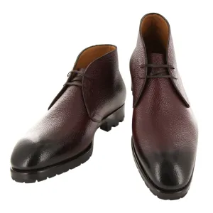 Fiori Di Lusso Burgundy Red Boots
