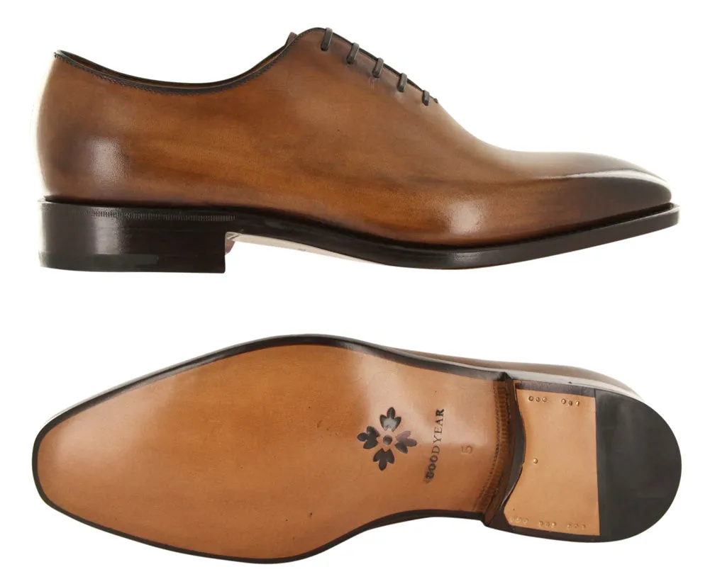 Fiori Di Lusso Caramel Brown Shoes