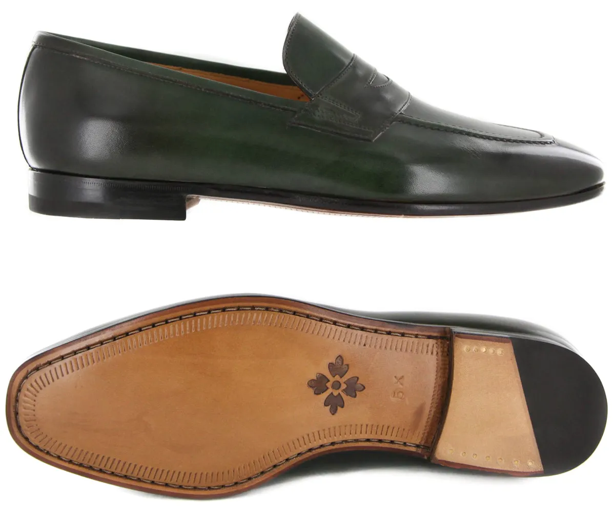 Fiori Di Lusso Green Shoes