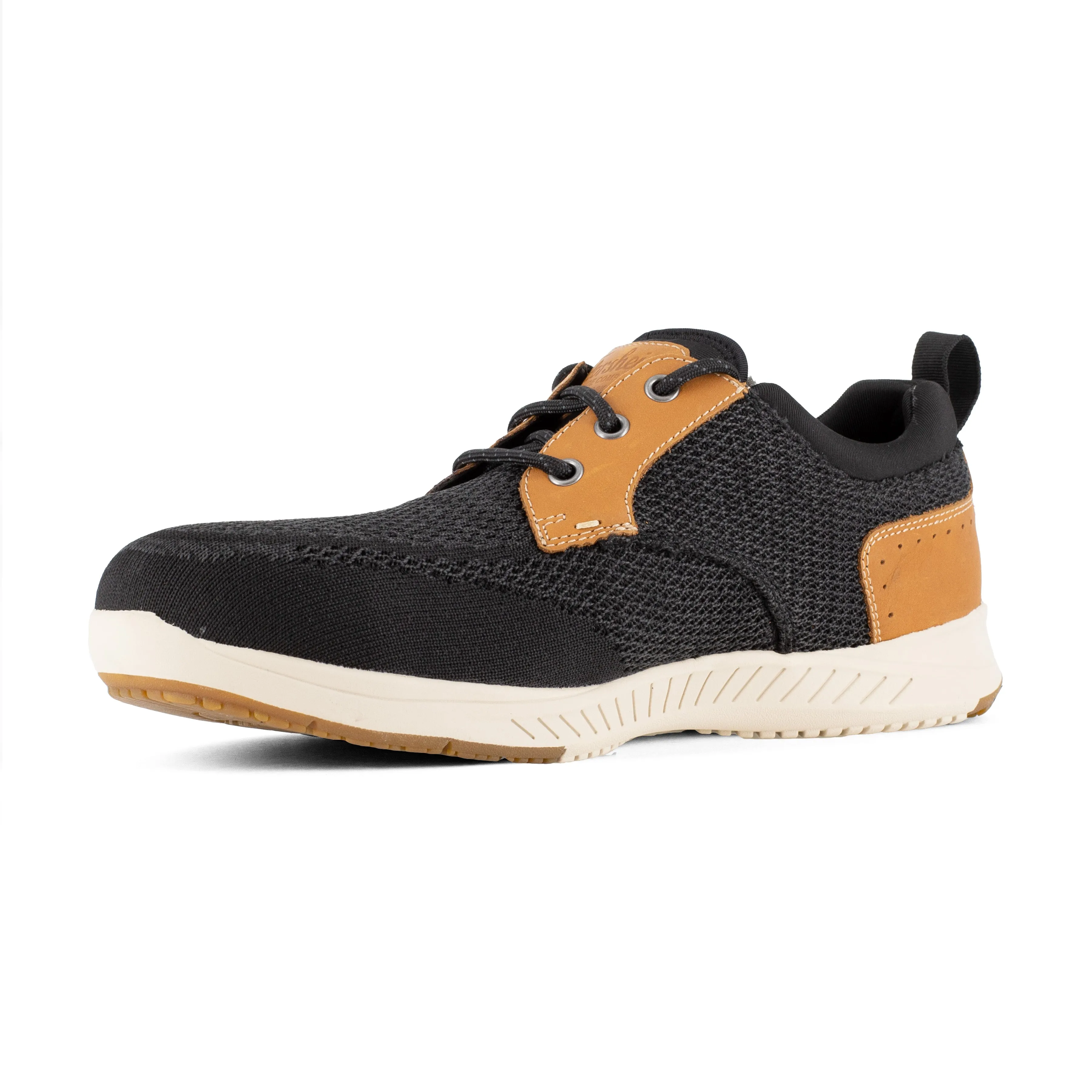 Florsheim Men's Conway Comp Toe Casual Sneaker Work Shoe - Black - FS2762
