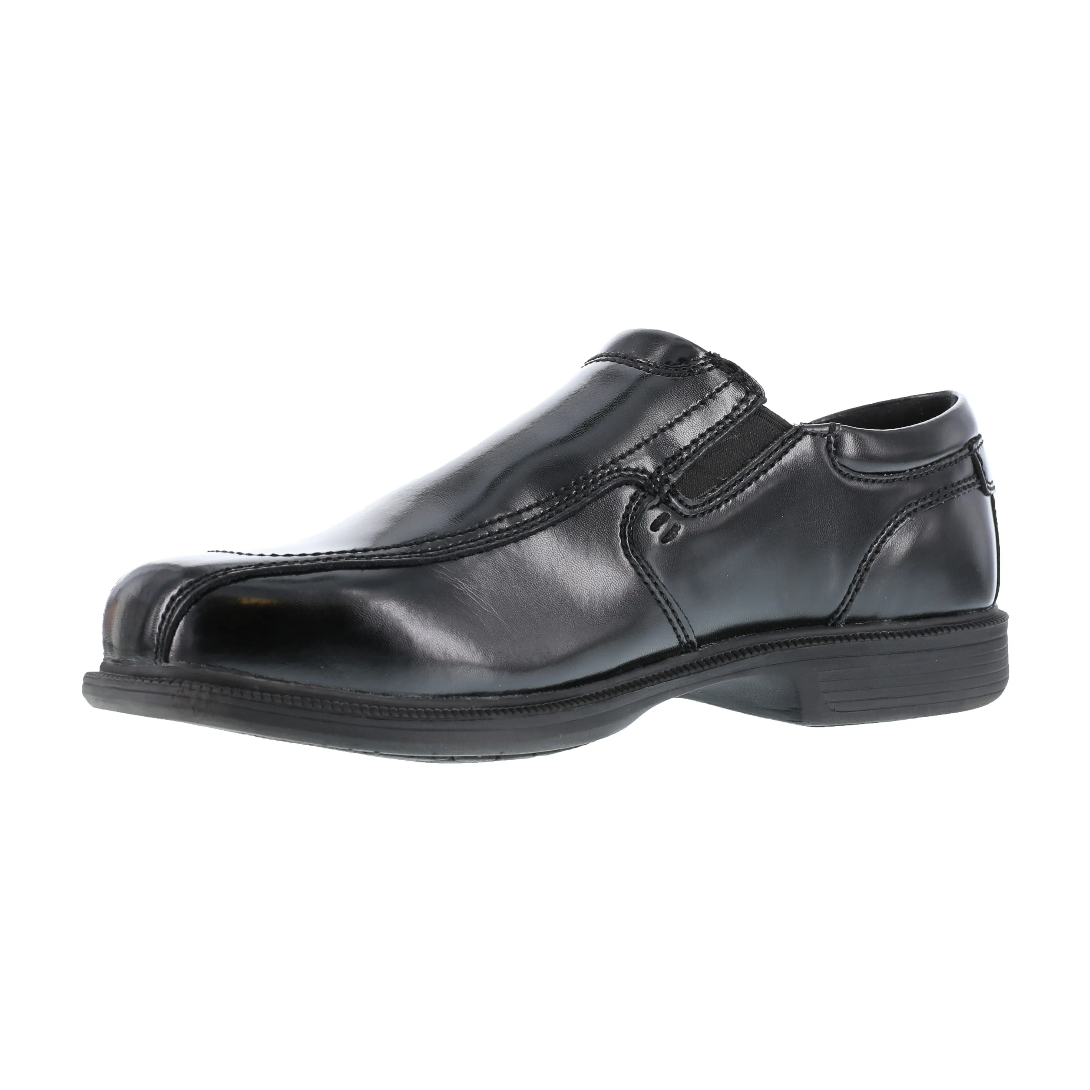 Florsheim Men's Coronis Steel Toe Slip On Oxford Work Shoe - Black - FS2005