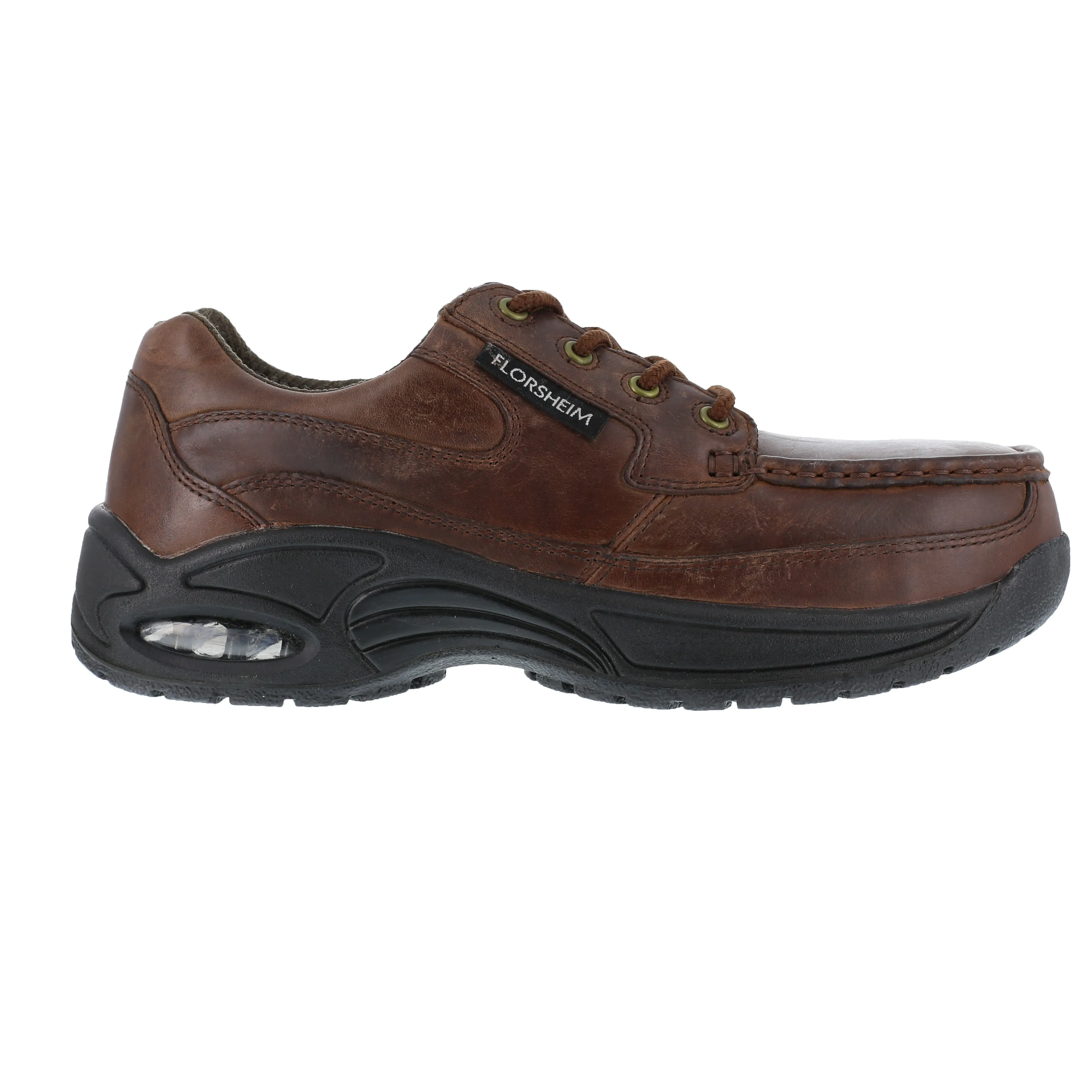 Florsheim Men's Polaris Composite Toe Eurocasual Oxford Work Shoe - Copper - FS2430