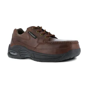 Florsheim Men's Polaris Composite Toe Eurocasual Oxford Work Shoe - Copper - FS2430