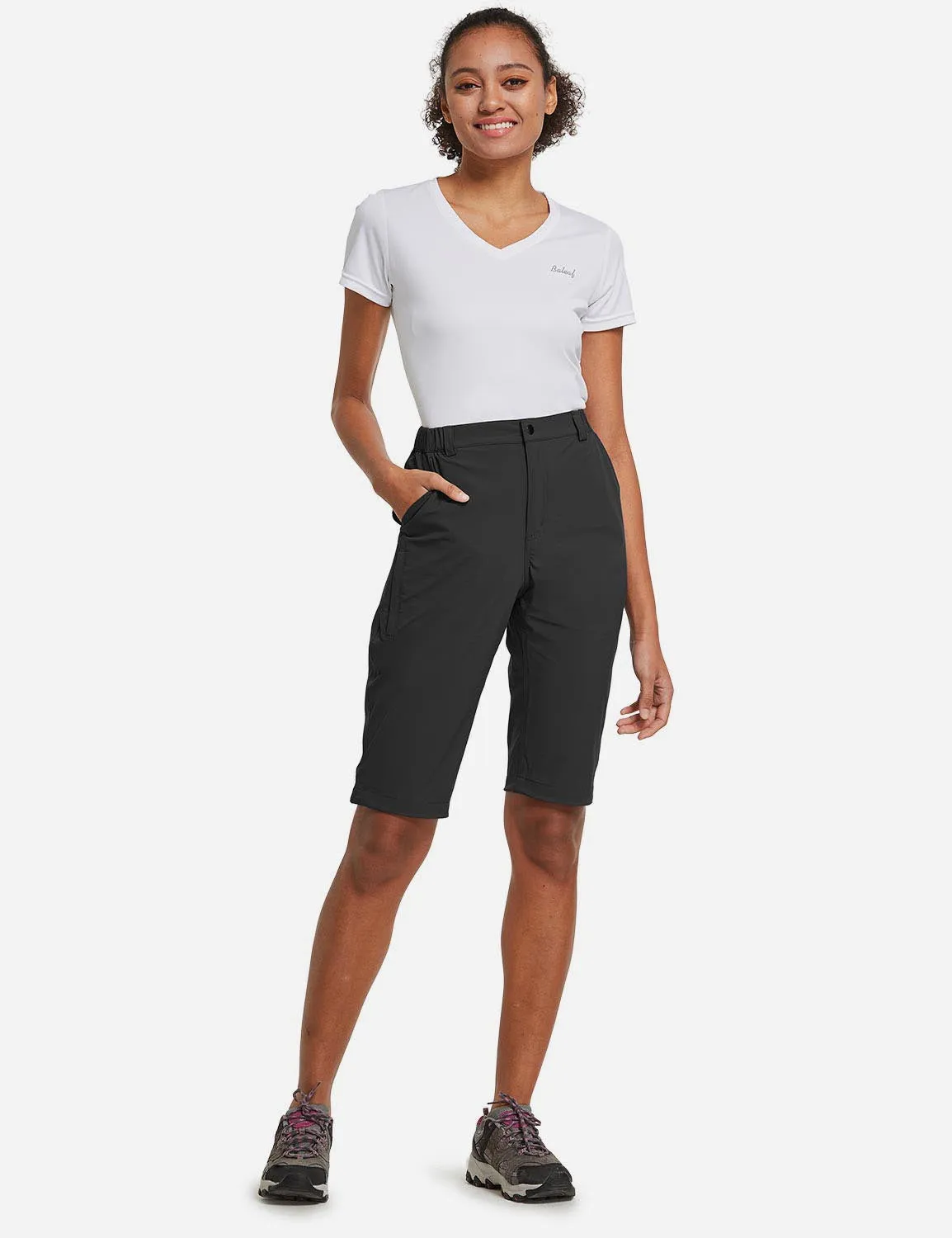 Flyleaf UPF50  DWR Knee-Length Shorts
