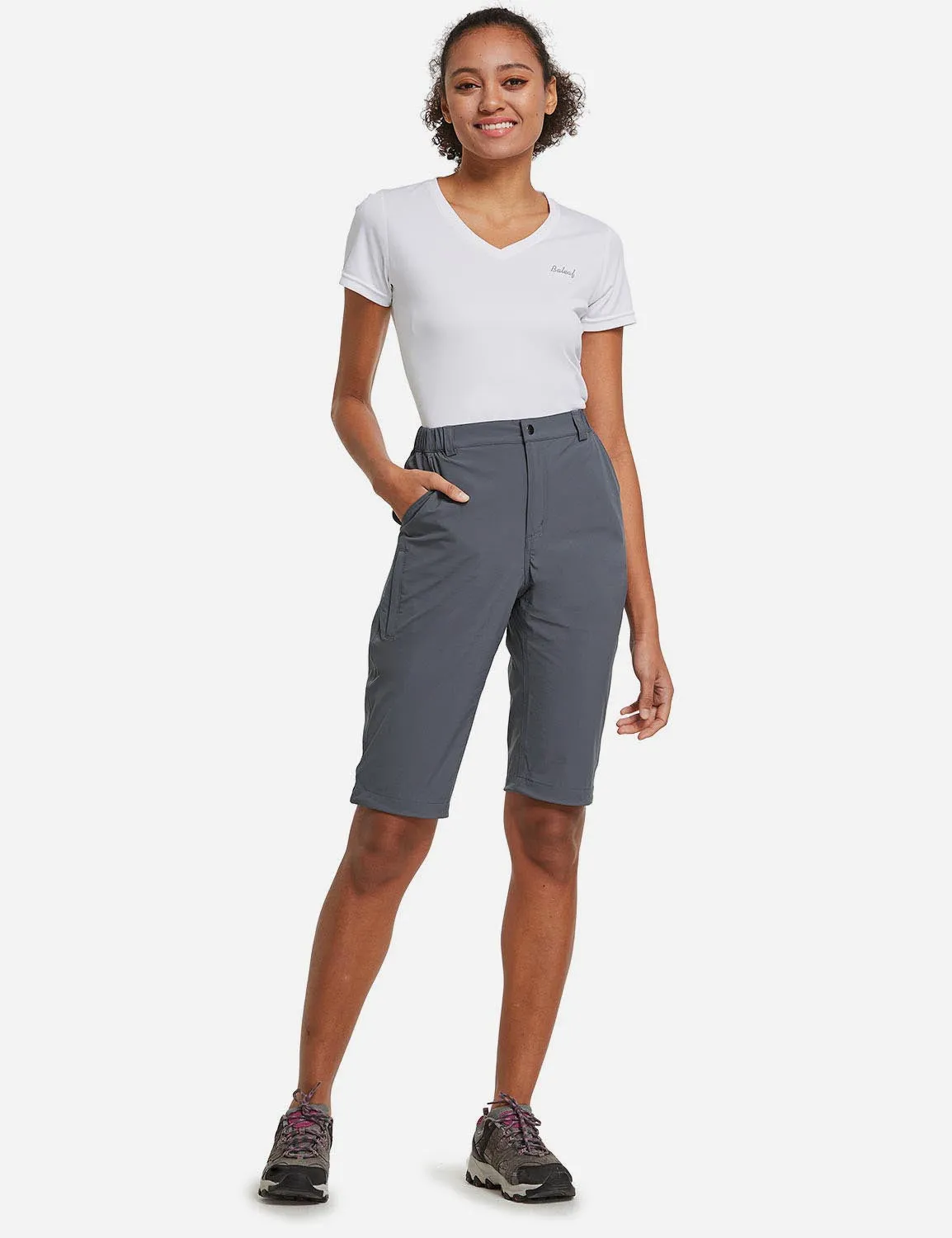 Flyleaf UPF50  DWR Knee-Length Shorts