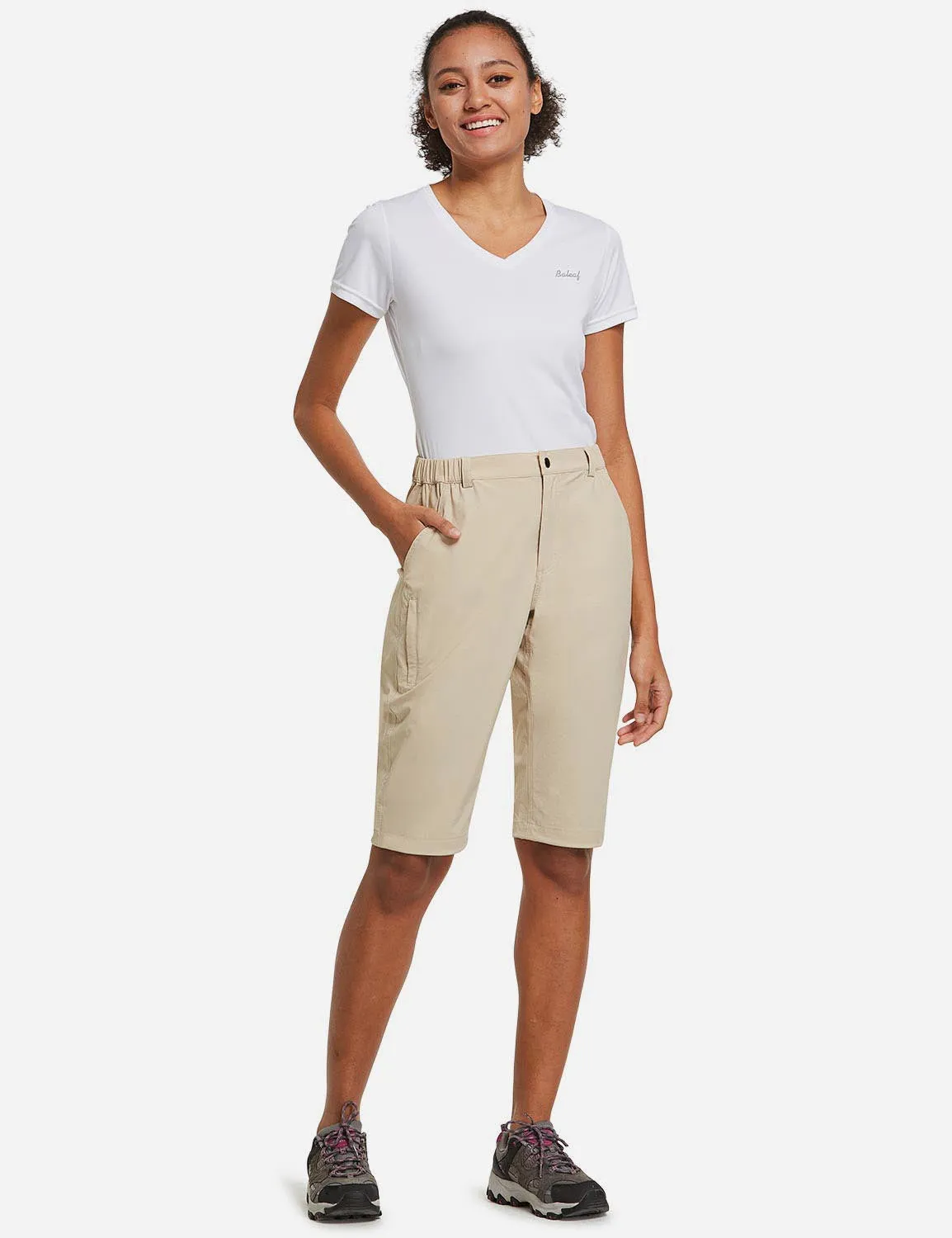 Flyleaf UPF50  DWR Knee-Length Shorts