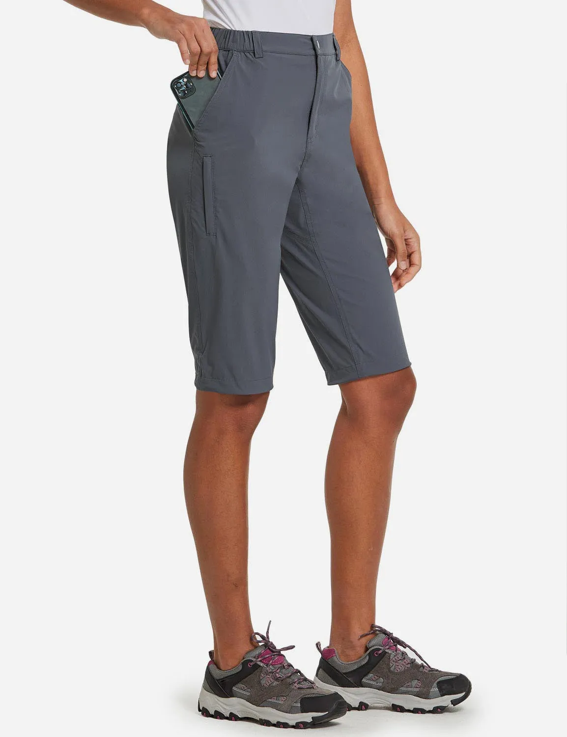 Flyleaf UPF50  DWR Knee-Length Shorts