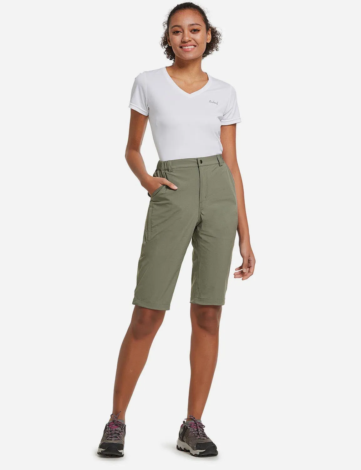 Flyleaf UPF50  DWR Knee-Length Shorts