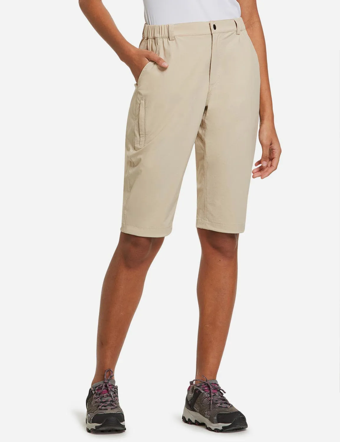 Flyleaf UPF50  DWR Knee-Length Shorts