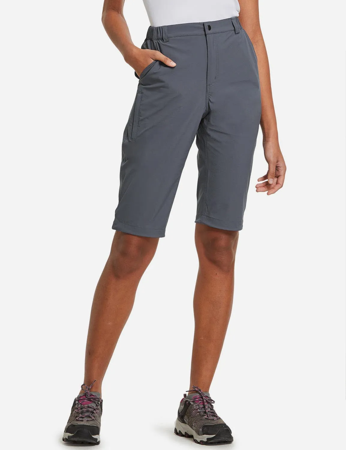 Flyleaf UPF50  DWR Knee-Length Shorts