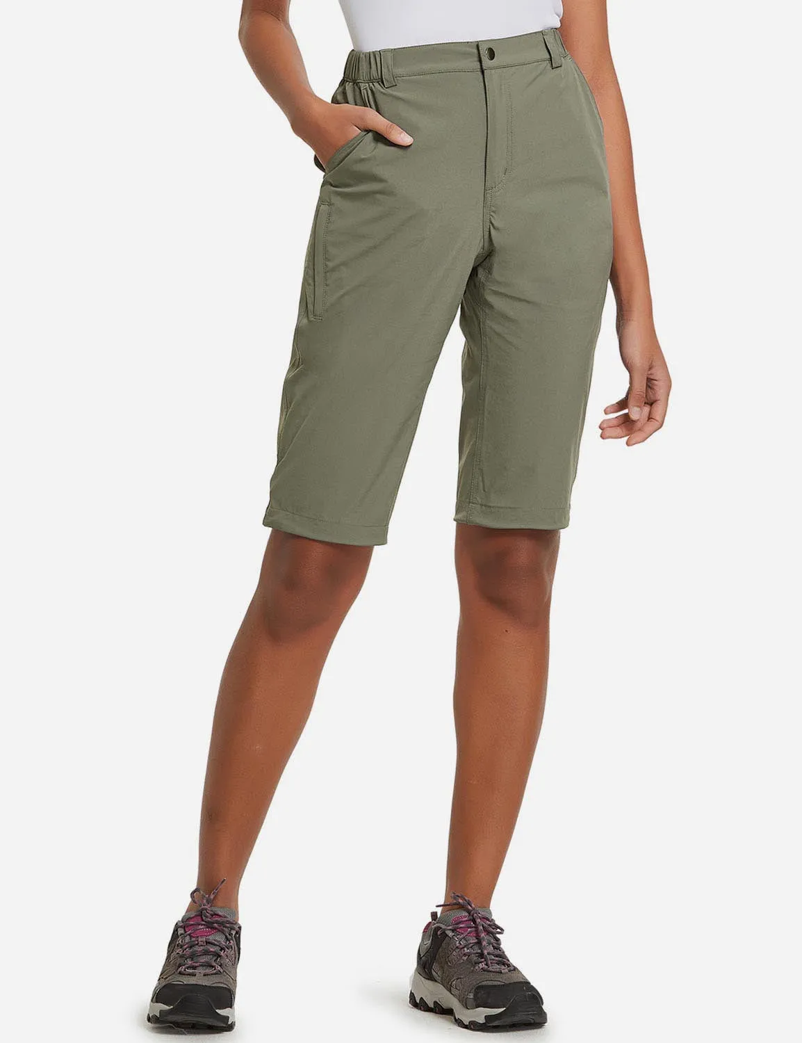 Flyleaf UPF50  DWR Knee-Length Shorts