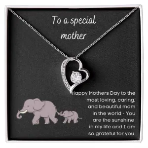 forever love necklace - mothers day