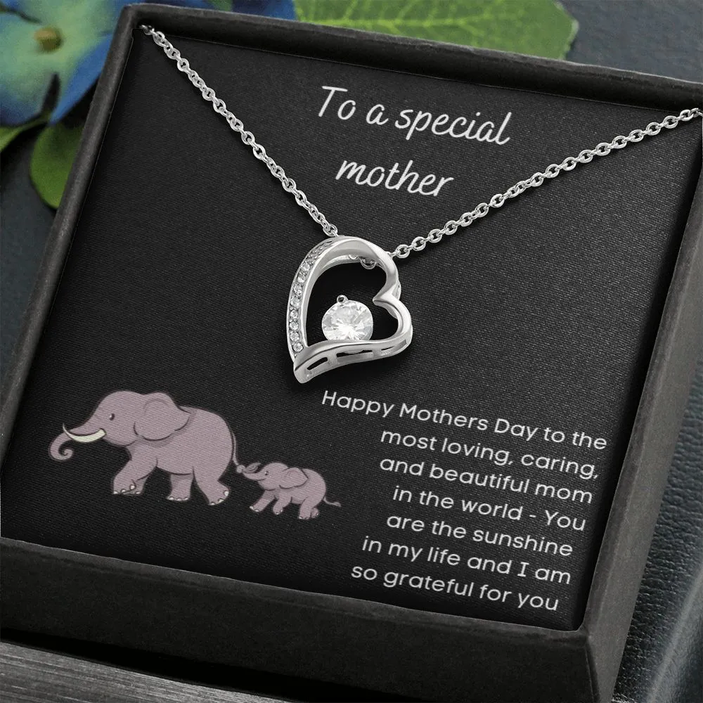 forever love necklace - mothers day