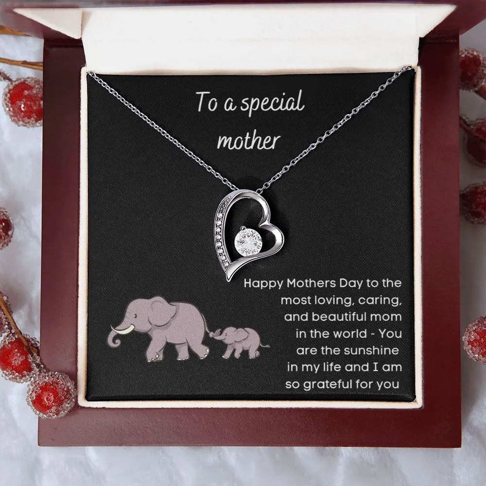 forever love necklace - mothers day