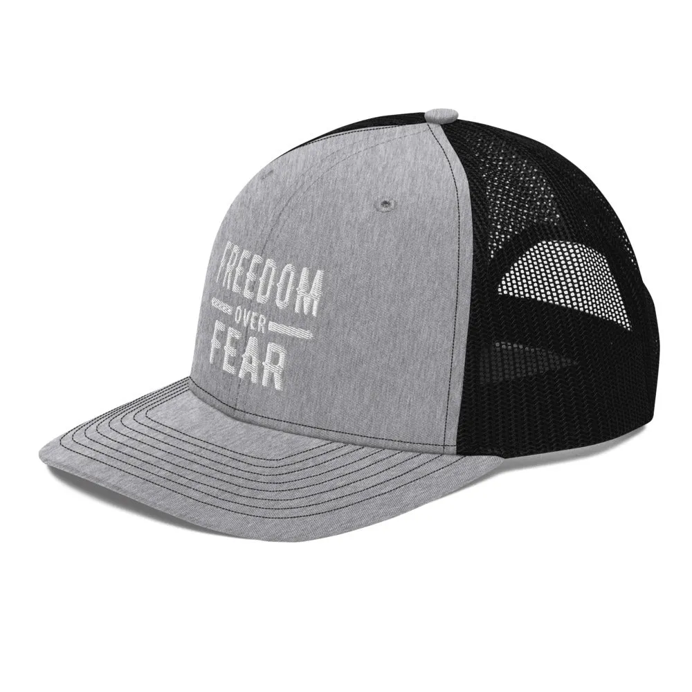 Freedom over Fear Trucker Cap