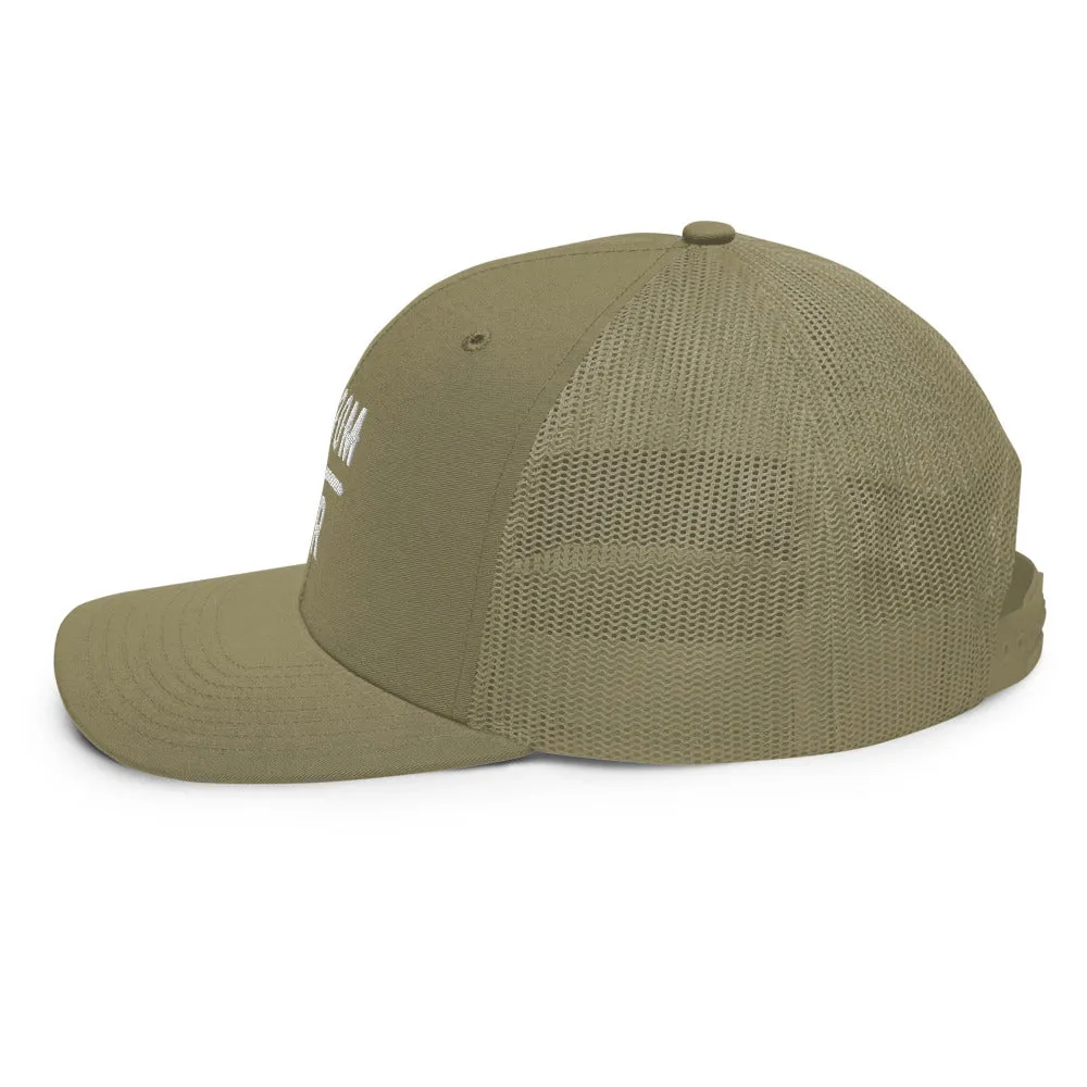 Freedom over Fear Trucker Cap
