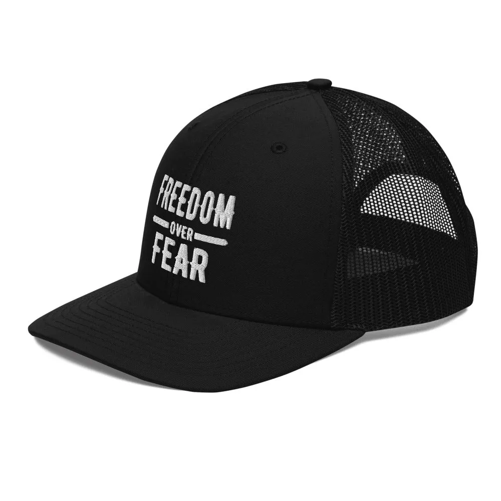Freedom over Fear Trucker Cap