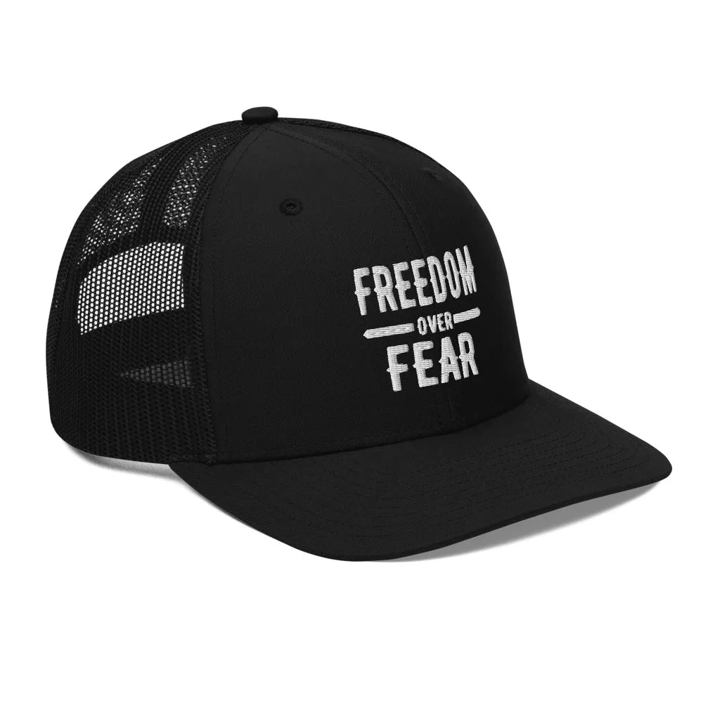 Freedom over Fear Trucker Cap