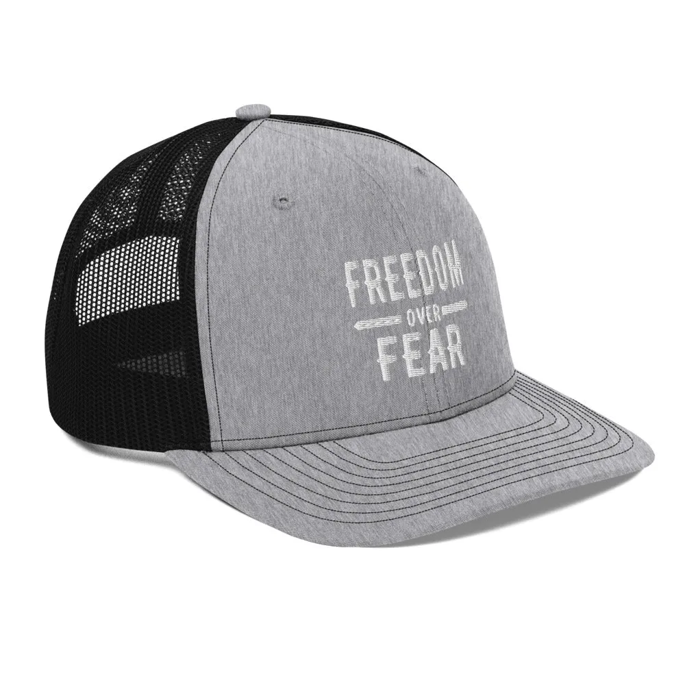 Freedom over Fear Trucker Cap