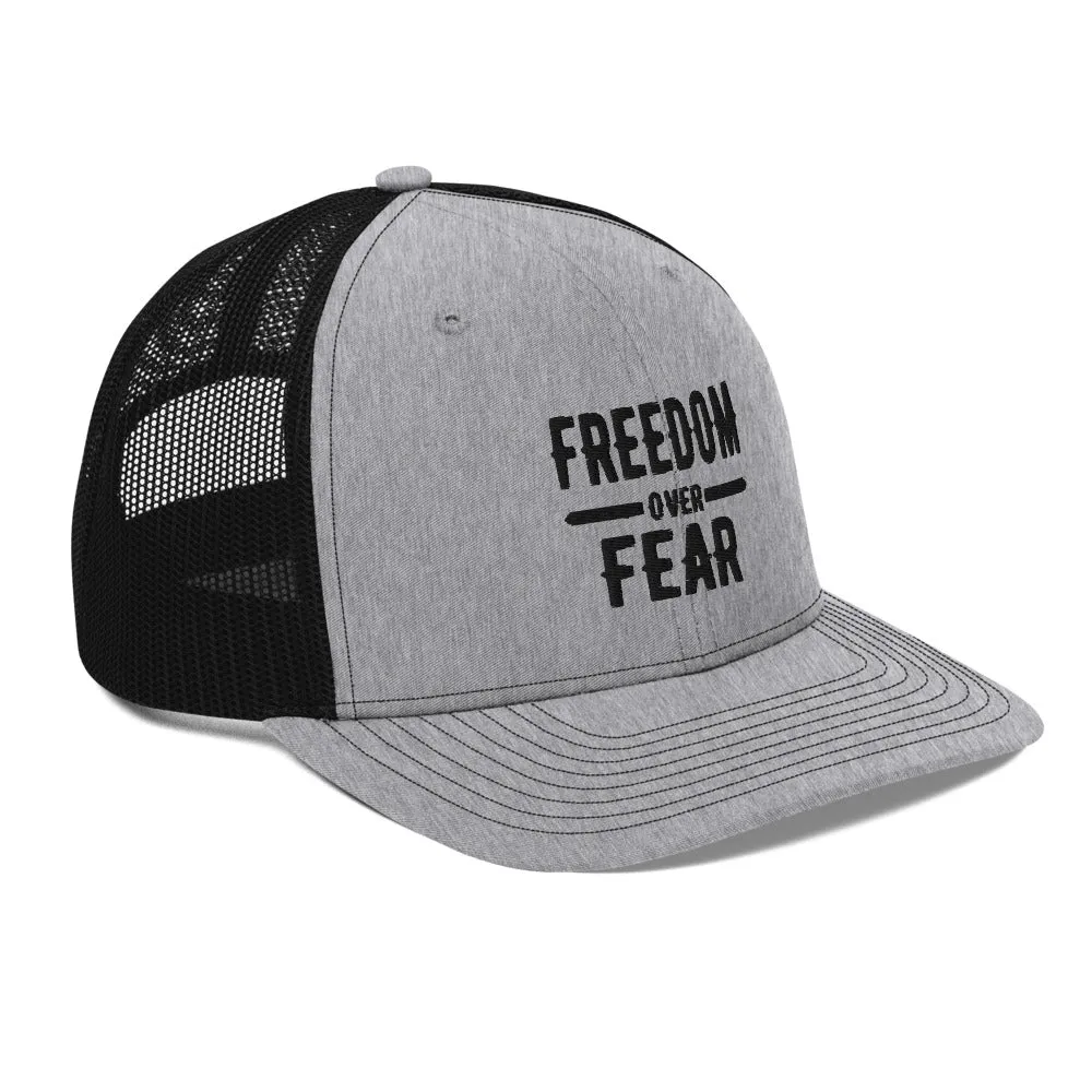 Freedom over Fear Trucker Cap