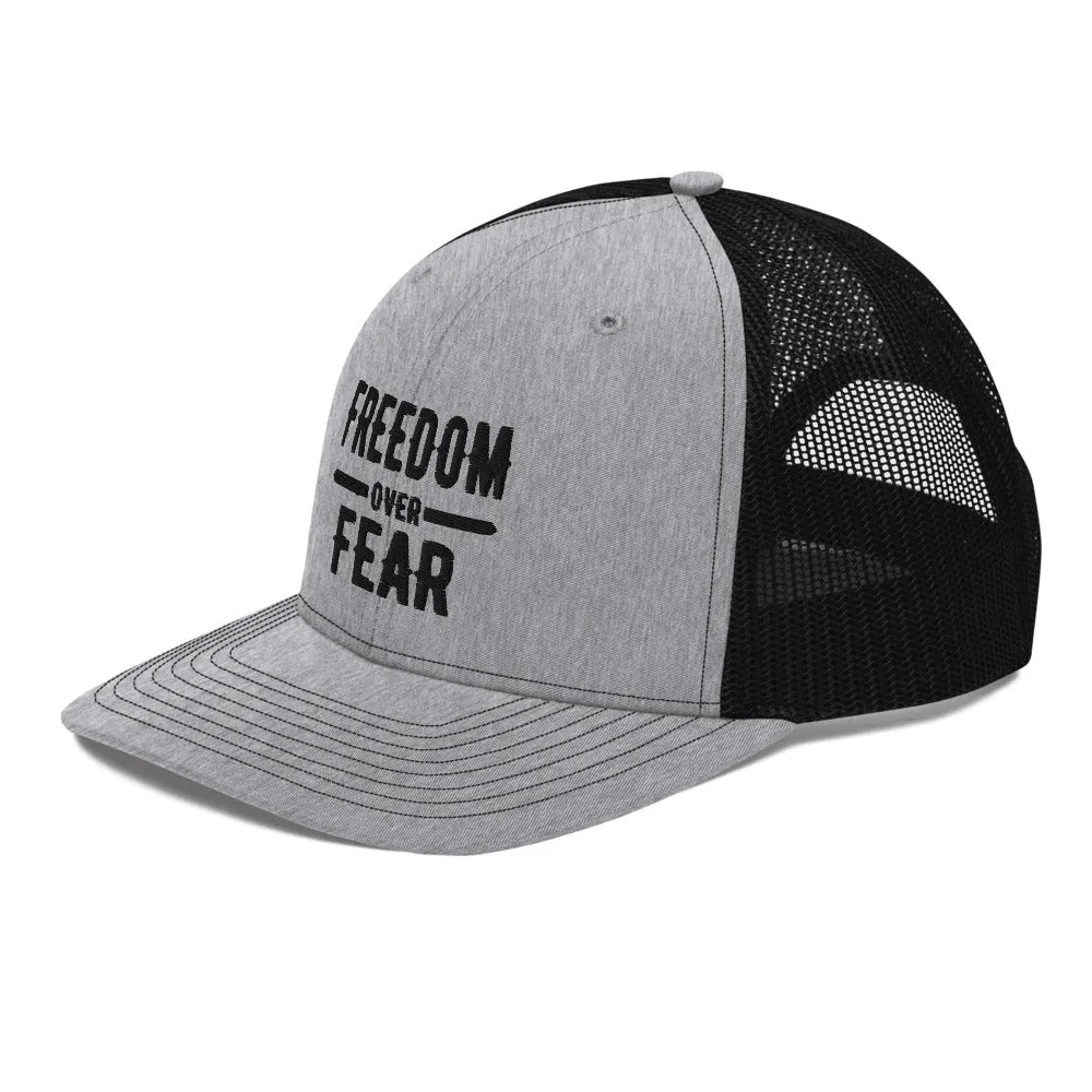 Freedom over Fear Trucker Cap