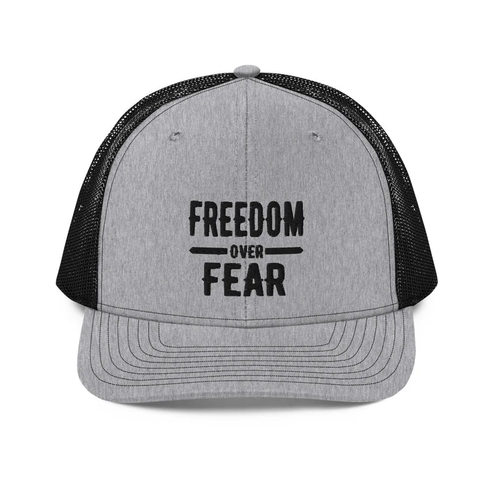 Freedom over Fear Trucker Cap