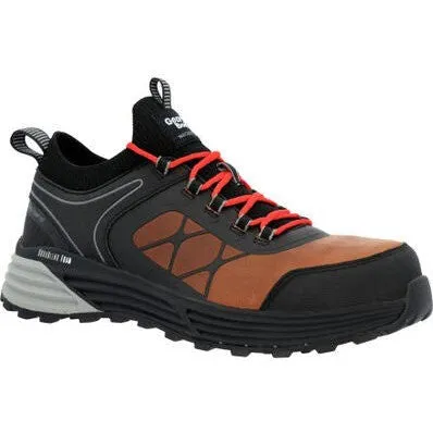 Georgia Men's Durablend Sport 3" Soft Toe Waterproof Work Shoe -Black- GB00627