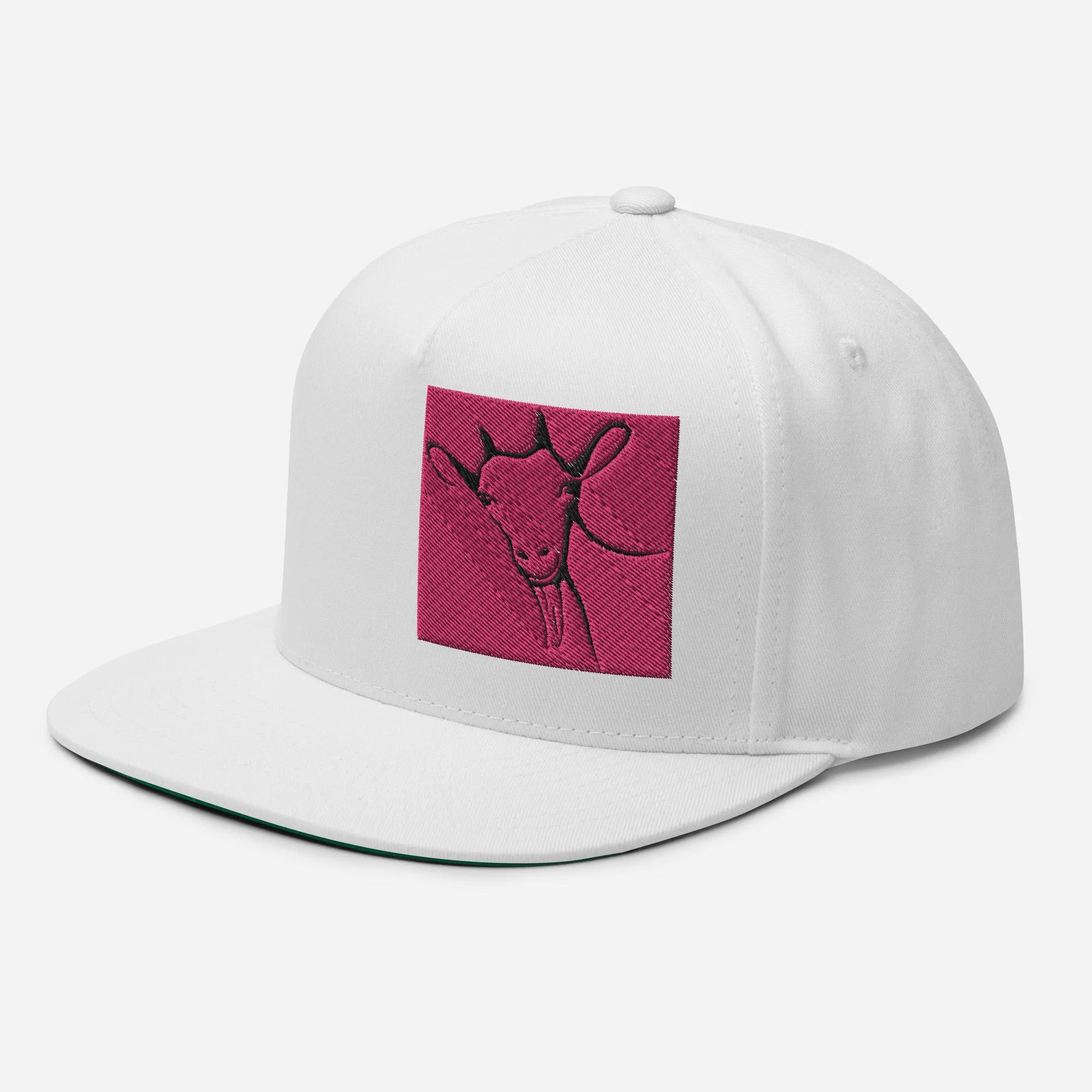 GOAT GOATCCI Flat Bill Cap – Bold, Stylish & Legendary
