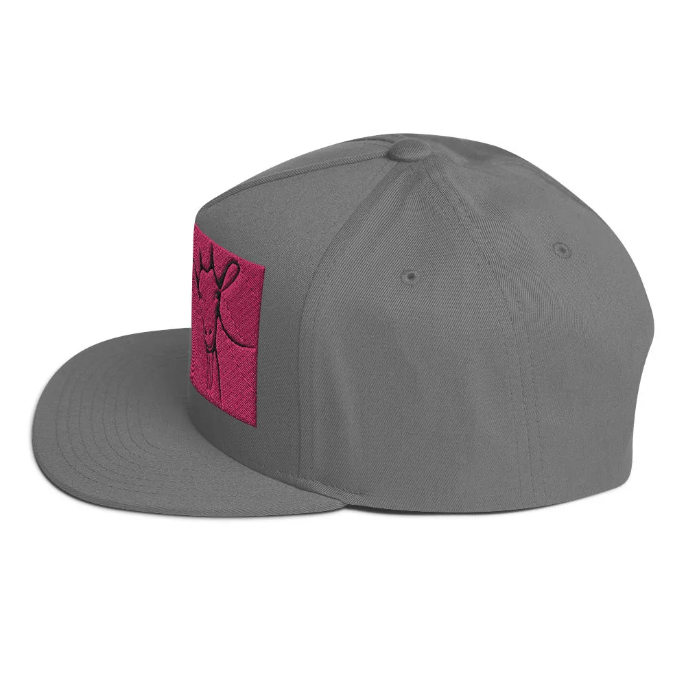 GOAT GOATCCI Flat Bill Cap – Bold, Stylish & Legendary