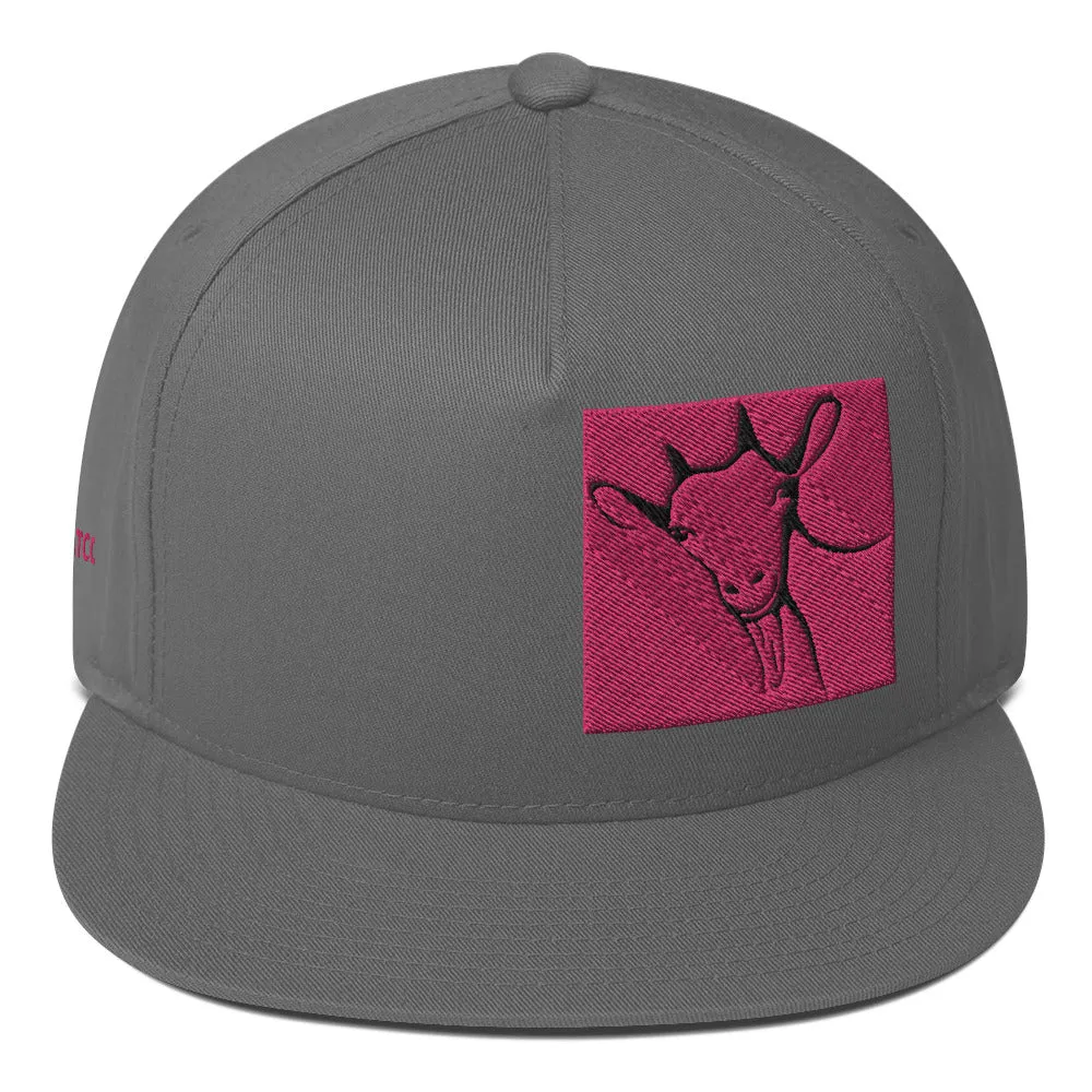 GOAT GOATCCI Flat Bill Cap – Bold, Stylish & Legendary