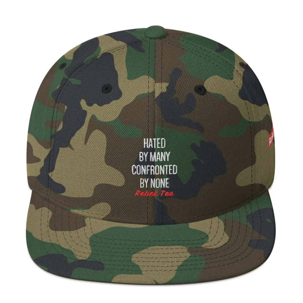 HATED BY MANY REBEL TEE Snapback Hat