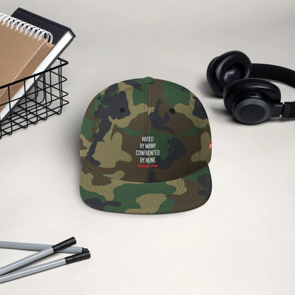 HATED BY MANY REBEL TEE Snapback Hat