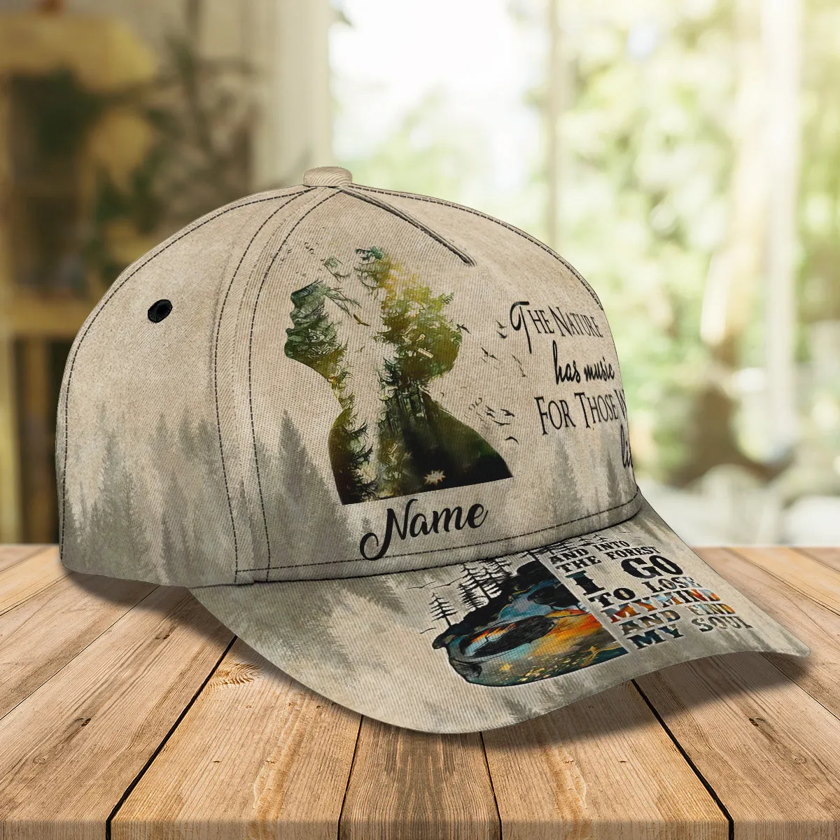 Hiking - Personalized Name Cap - Loop - Vhv-cap-064