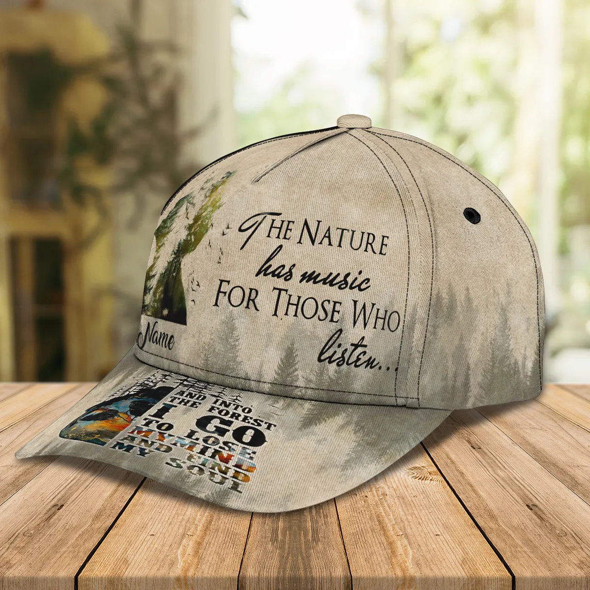 Hiking - Personalized Name Cap - Loop - Vhv-cap-064