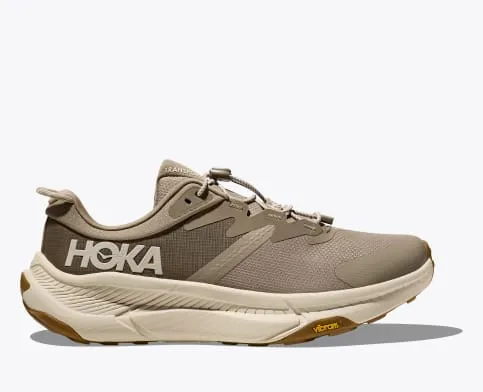 Hoka Men's Transport in Black Alabaster, Dune/Eggnog & Black/Black