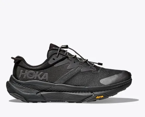 Hoka Men's Transport in Black Alabaster, Dune/Eggnog & Black/Black