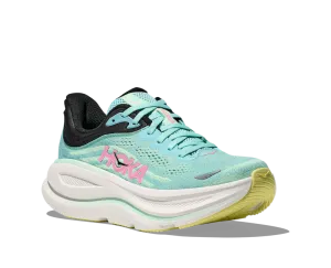 HOKA Women's Bondi 9 Blue Spark/Mint Fluorite