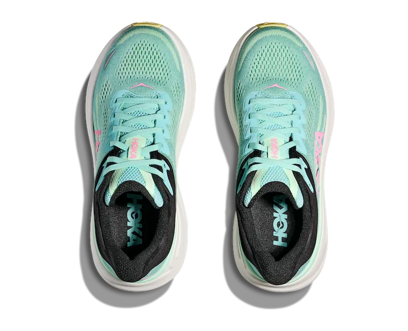 HOKA Women's Bondi 9 Blue Spark/Mint Fluorite