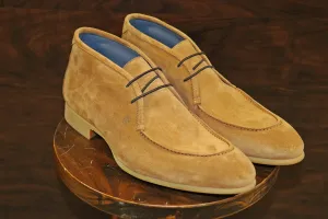 Ischia Chukka Boot in Velour Tobacco
