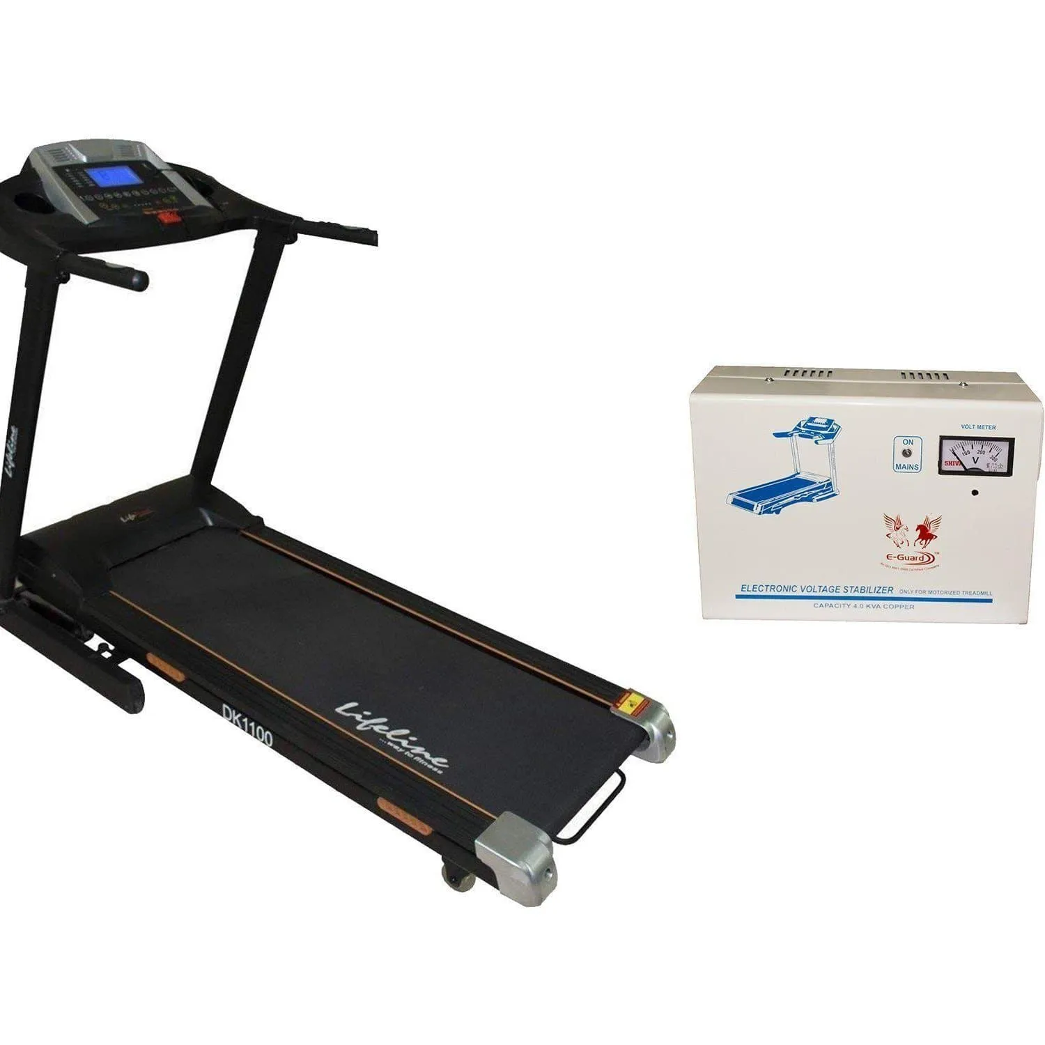 Jogging Track Machine- Lifeline DK1100 2HP DC Motorized Treadmill For Home Use