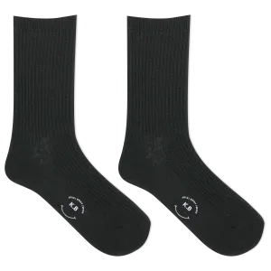 K.Bell Women's Wool Blend Ribbed Crew Socks