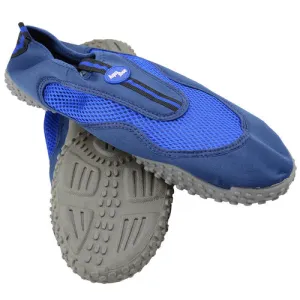 Land and Sea Blue Adult and Kids Aqua Shoes