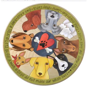 Lazy Susan Life With Dogs by Sincerely Sticks