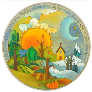 Lazy Susan Little Cabin in the Woods by Sincerely Sticks