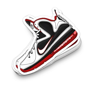 Lebron 9 "Heat Home" Sneaker Sticker