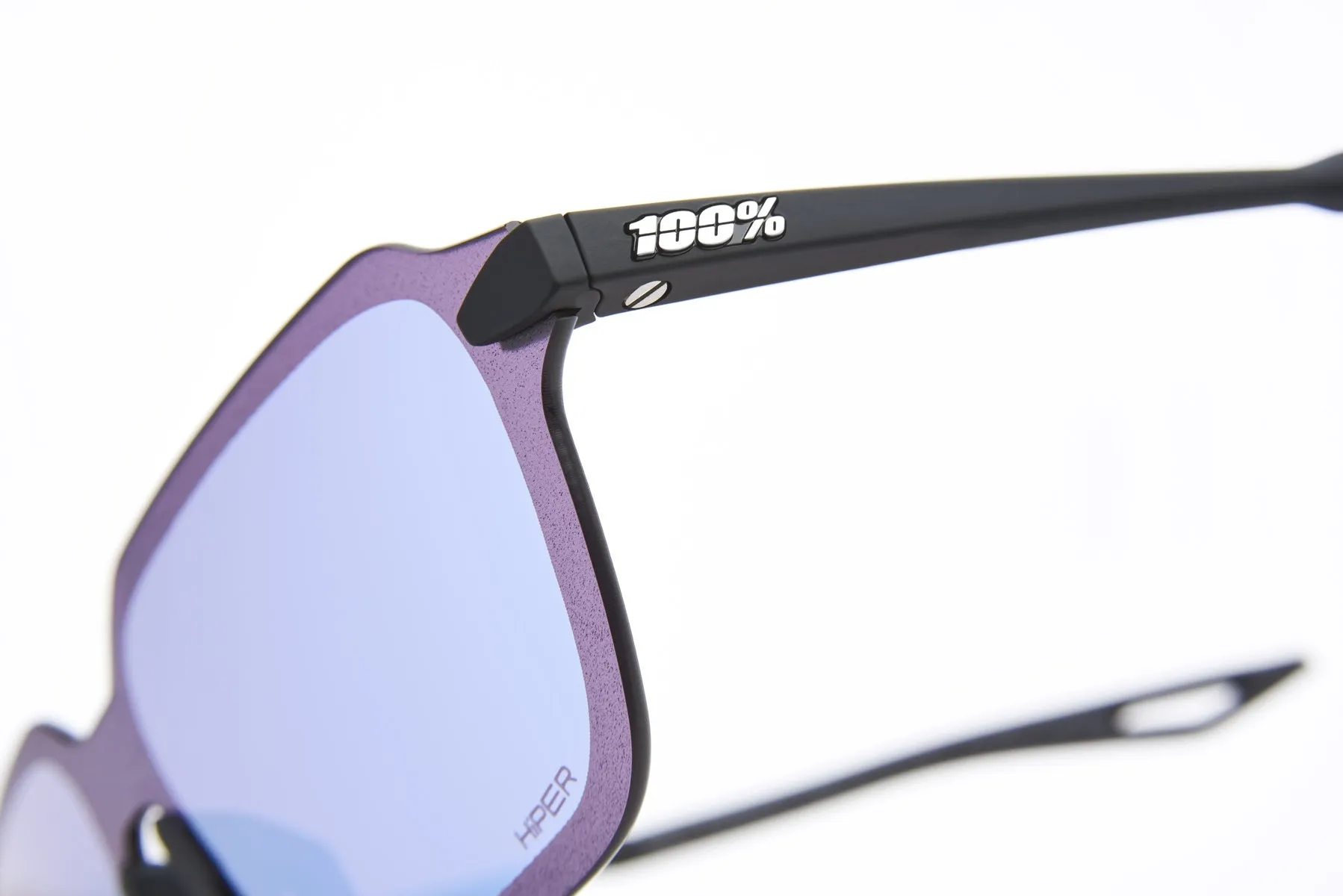 LEGERE TRAP - Soft Tact Black - HiPER Blue Multilayer Mirror Lens