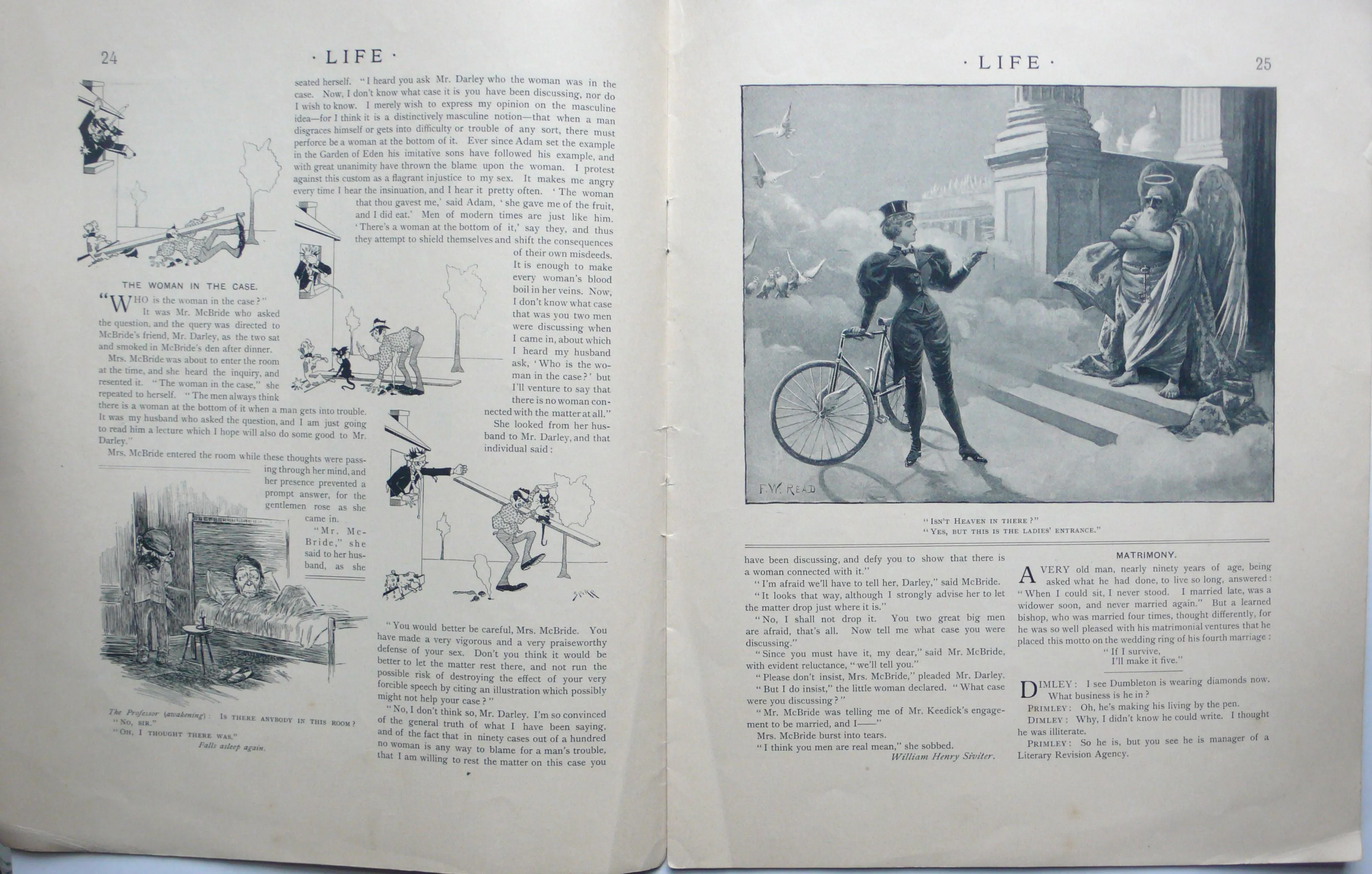 Life magazine January 9, 1896